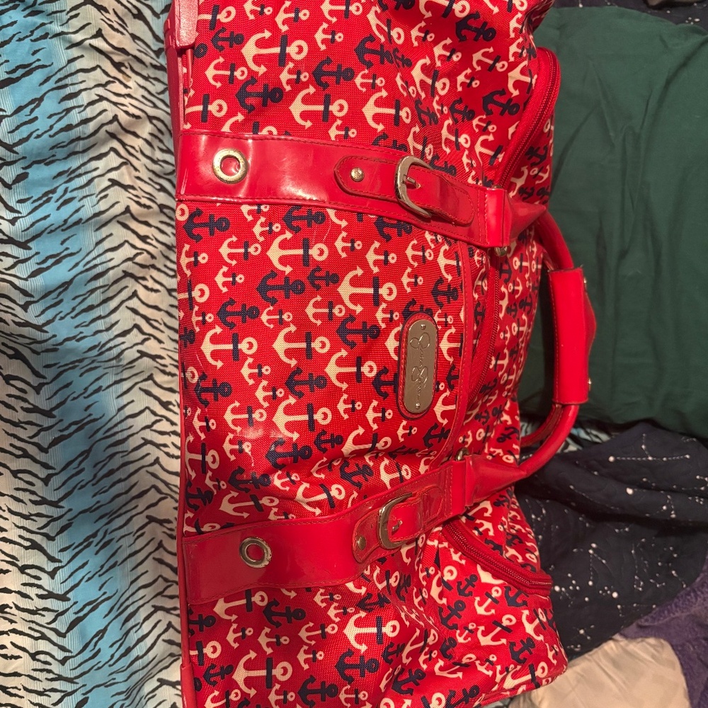 JESSICA SIMPSON LUGGAGE BAG